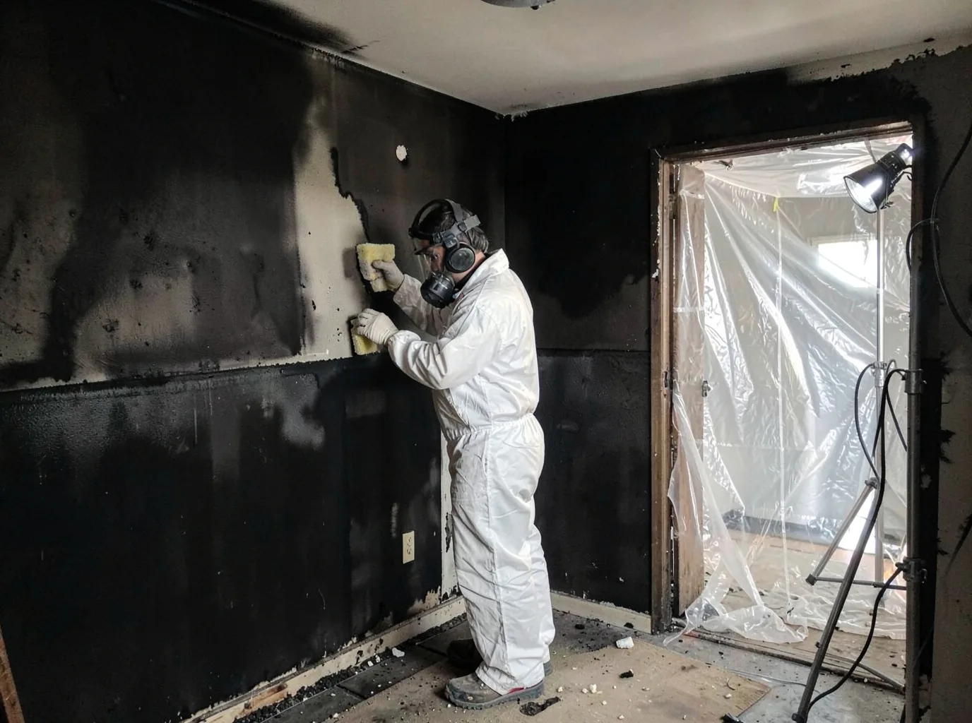 Fire Damage Restoration company in Tebbetts, MO